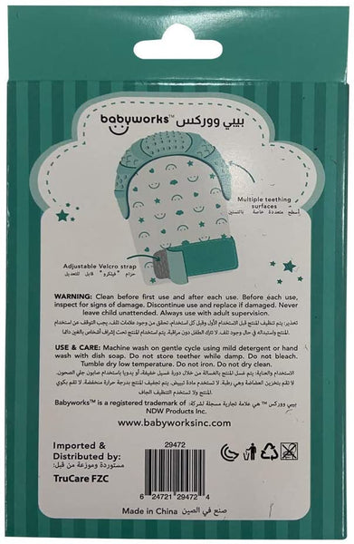 Bibibaby Teethig Mitts - Grey