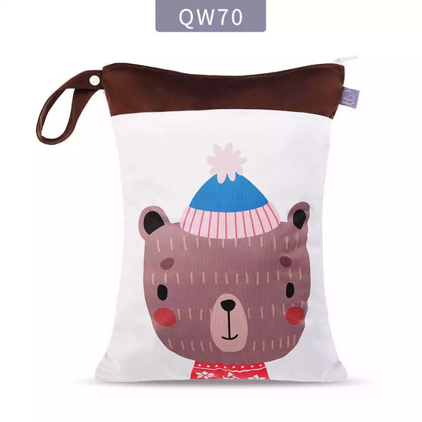 شنطة الحفاضات\الملابس مبللة - تصميمات متعددة