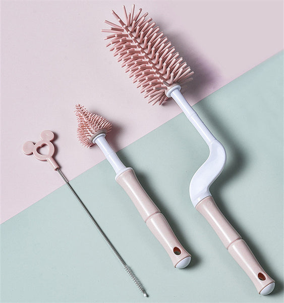 Silicone Bottle Brush -Set of 3