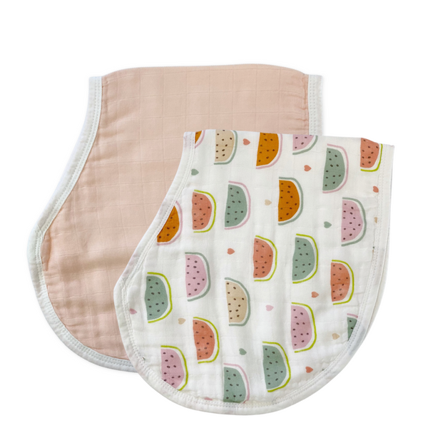 3-in-1 Burp Cloth - Set of 2