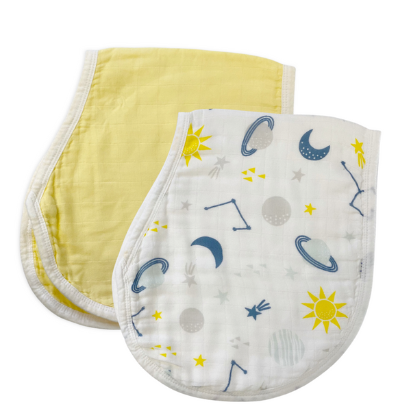 3-in-1 Burp Cloth - Set of 2