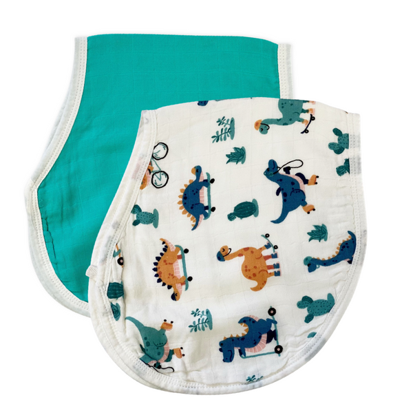 3-in-1 Burp Cloth - Set of 2