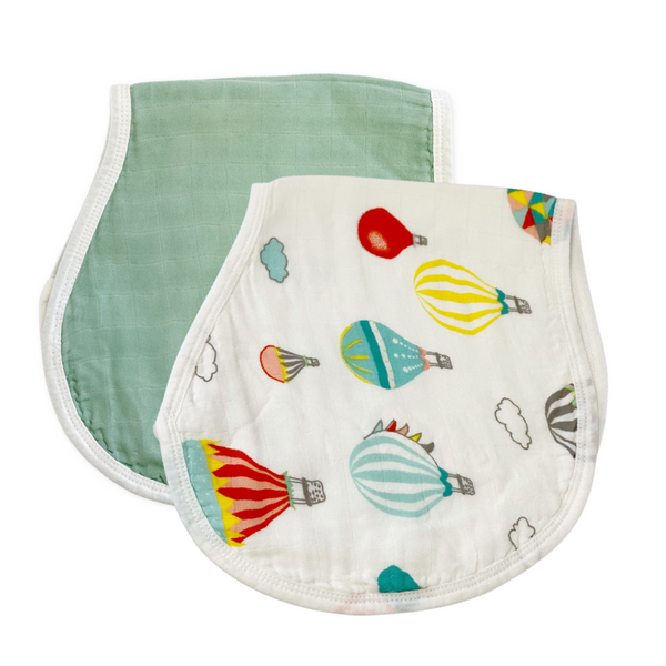 3-in-1 Burp Cloth - Set of 2