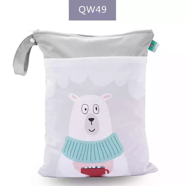 شنطة الحفاضات\الملابس مبللة - تصميمات متعددة