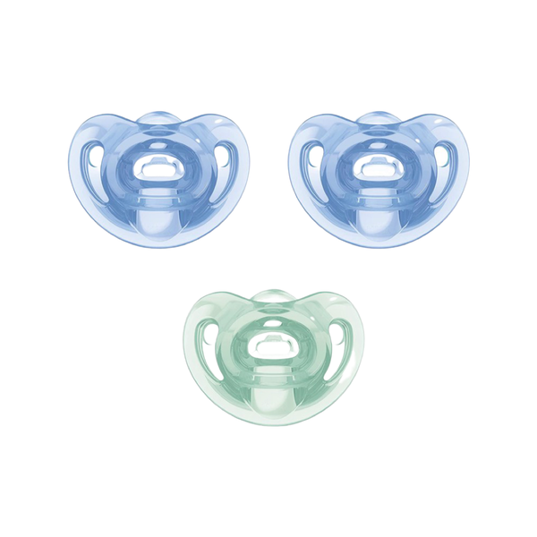 NUK Blue Orthodontic Pacifiers, 3 Pack