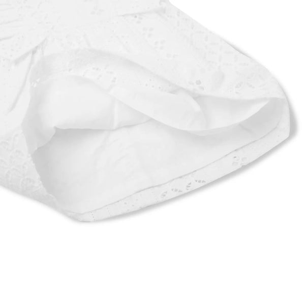 Pretty in White Summer Dress