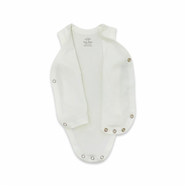 Plain Kimono style Baby 3 pack BodySuits (Preemie sizes)