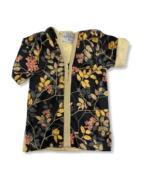 Black & Gold Kaftan