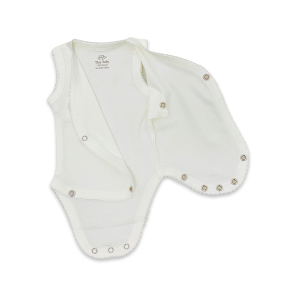 Ruffled Kimono style Baby 3 pack BodySuits