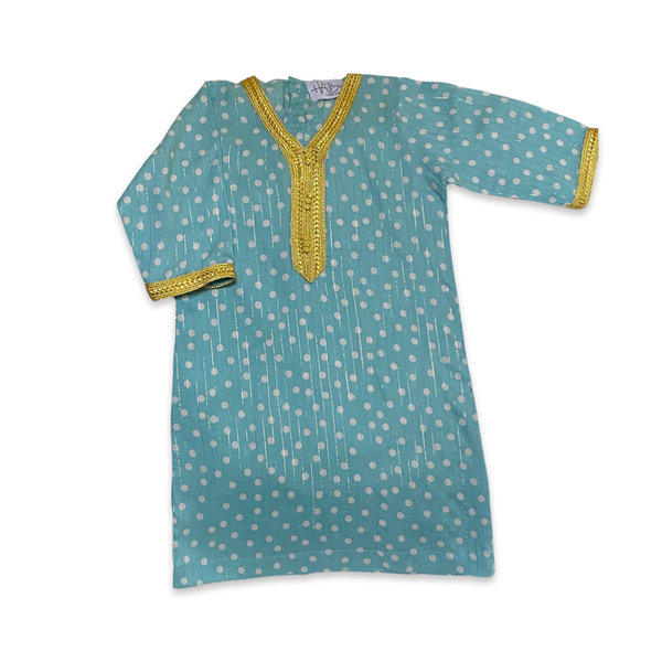 Gold Buttoned Jalabeya