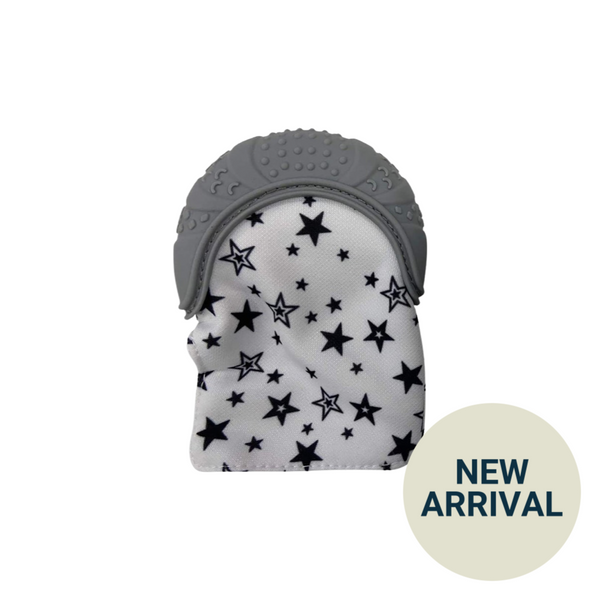 Bibibaby Teethig Mitts - Grey